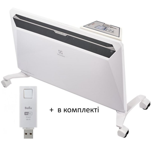 Конвектор Electrolux ECH/AGI-1500 + Модуль BEC/WF-01 Smart WI-FI (Air ...