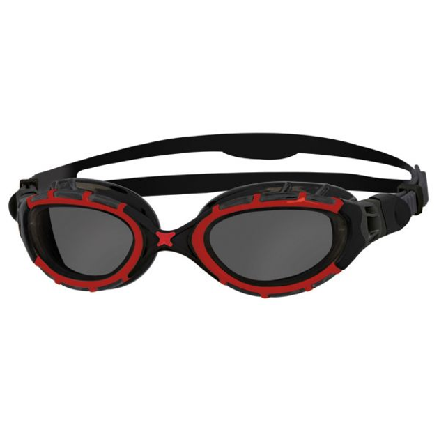 Окуляри для плавання Zoggs Predator Flex Polarized розмір R (червоно-чорний) (338847) - зображення 1
