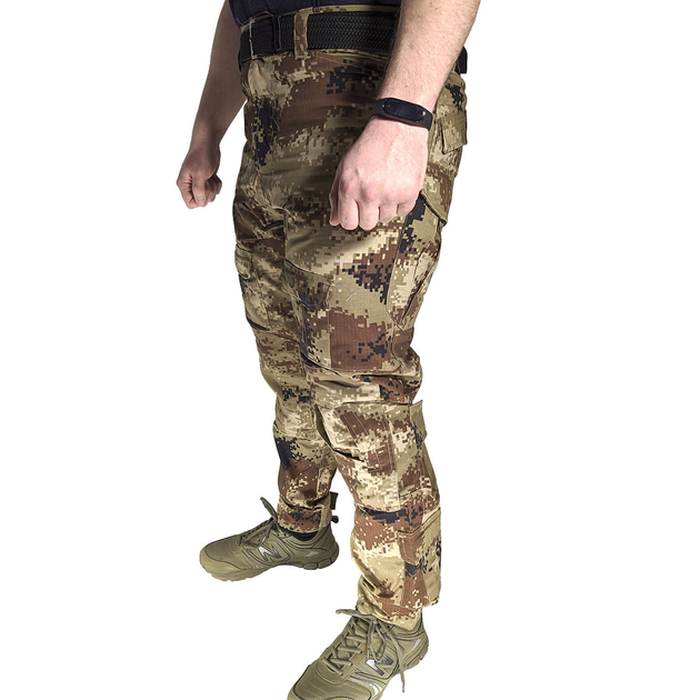 Штаны тактические брюки мужские милитари камуфляжные с карманами Lesko B603 Pixel Desert 34 размер (F_4257-12588) - изображение 2