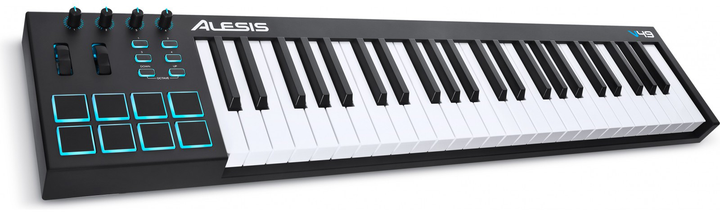 Alesis V49 MIDIキーボード 49鍵 Amazon | Alesis USB MIDIキーボード 49鍵 8パッド Ableton Live