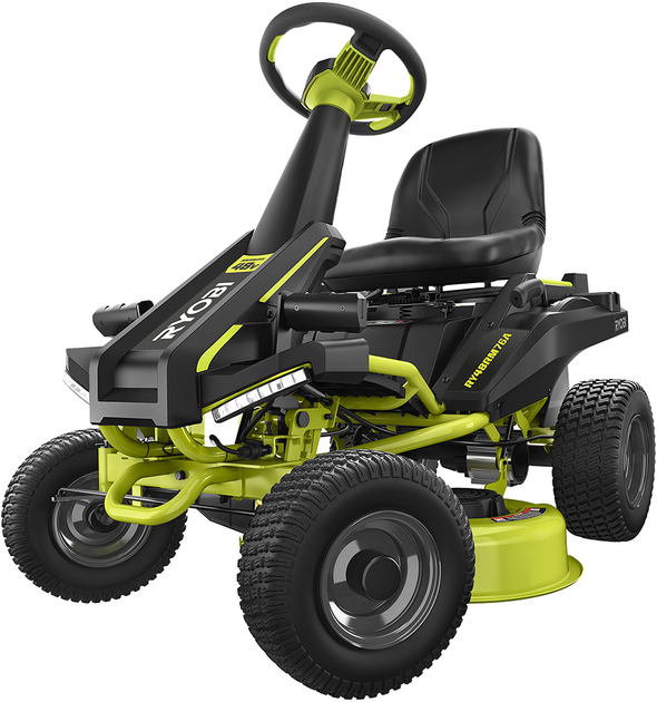 Газонокосилка-райдер аккумуляторная Ryobi RY48RM76A 48 В, 76 см, 35-115 мм (АКБ 1х50 А·час и ЗУ) (5133004972) 