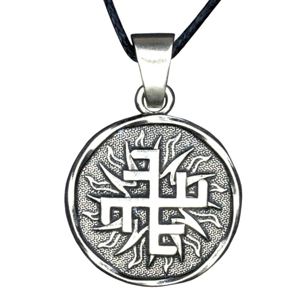 Кулон Silvering Славянский оберег Небесный крест Металл Посеребрение 1,9х1,9х0,22 см (13152) - Фото 1 Кулон Silvering Славянский оберег Небесный крест Металл Посеребрение 1,9х1,9х0,22 см (13152) - изображение 1