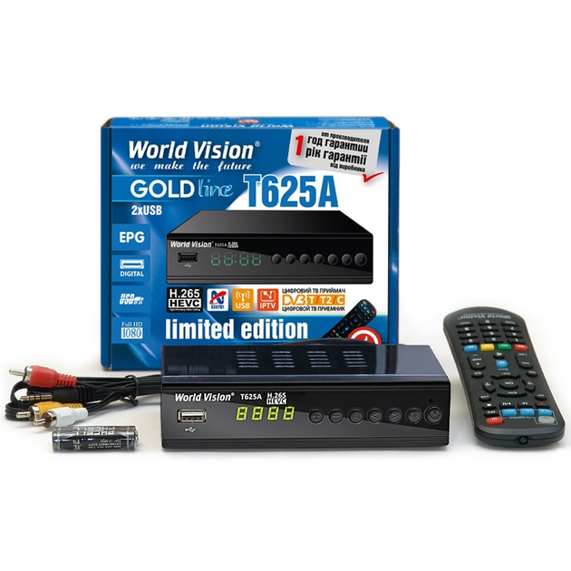 ТВ-ресивер World Vision T625A - изображение 1