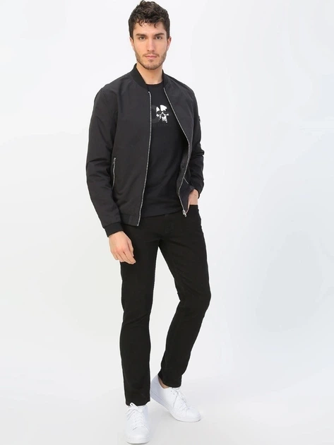 Куртка Jack & Jones 12165203 XL (93812XL) Чорний - Фото 4 Куртка Jack & Jones 12165203 XL (93812XL) Чорний - зображення 4