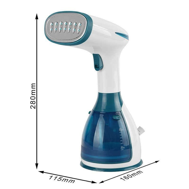 Ручной отпариватель Haeger HG-1268 280 ml Синий мощный паровой утюг для ...