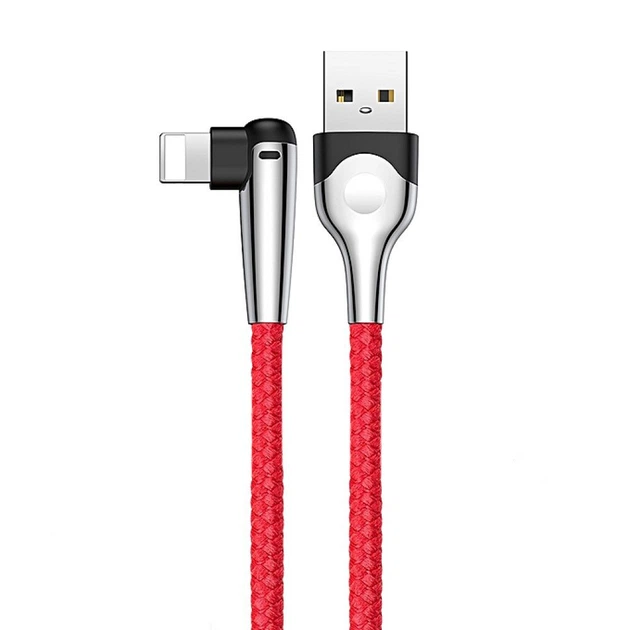 Кабель Baseus Sharp-Bird Mobile Game Lightning 2.4A (1m) red - Фото 1 Кабель Baseus Sharp-Bird Mobile Game Lightning 2.4A (1m) red - зображення 1