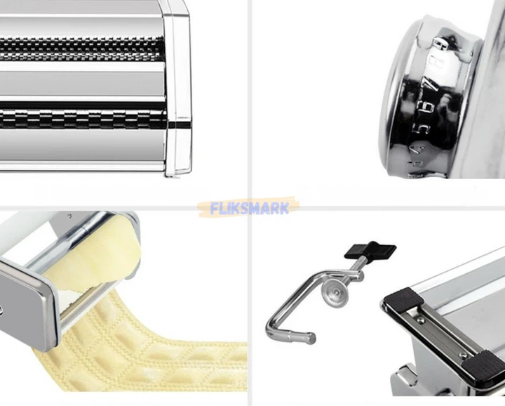 Лапшерезка ручная Maestro МR 1679-R тестораскатка (паста машина) с