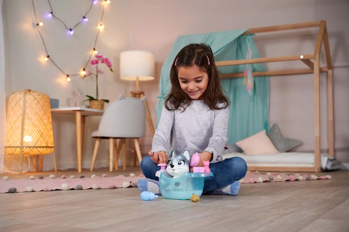 Ігровий набір Simba "Pamper Petz Купання хаски" з ванною та аксесуарами (5953560) - зображення 7