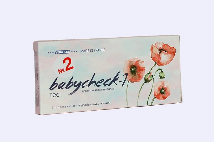 Тест для визначення вагітності BABYCHECK-1 №2 - зображення 1