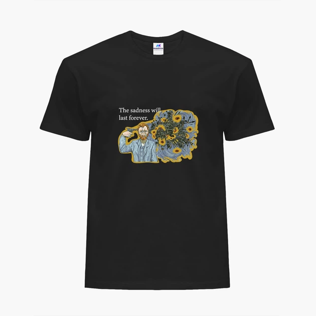 Футболка мужская Винсент Ван Гог (Vincent van Gogh) (9223-2955-3) L Черная - Фото 2 Футболка мужская Винсент Ван Гог (Vincent van Gogh) (9223-2955-3) L Черная - изображение 2