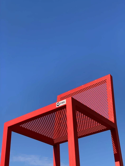 Барний стілець Sitwell (Red) - зображення 2