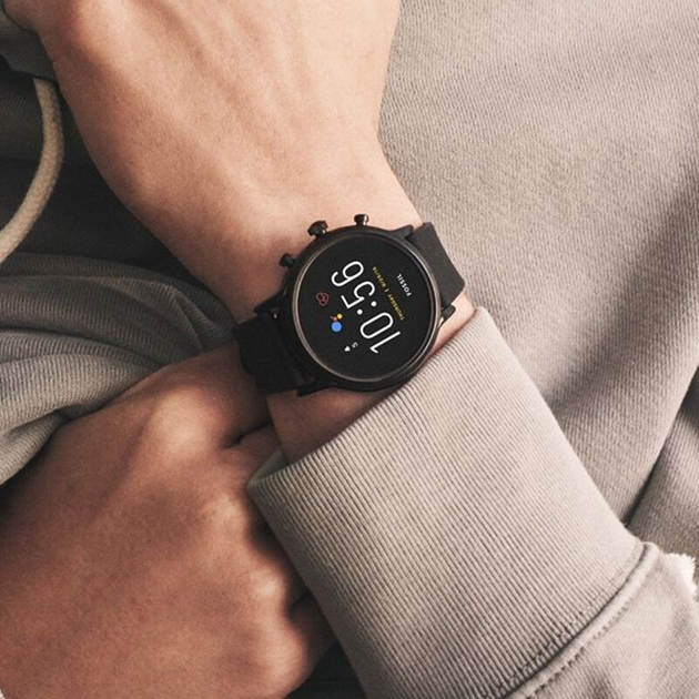 Умные часы Fossil 5 Gen с GPS и NFC Black фото, отзывы