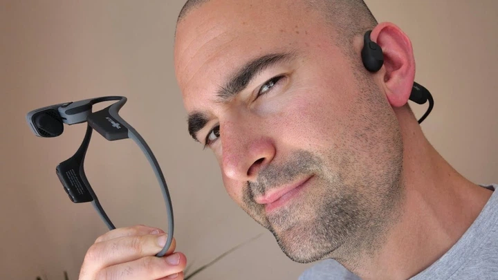 Наушники AfterShokz Aeropex Lunar Grey купить в интернет-магазине