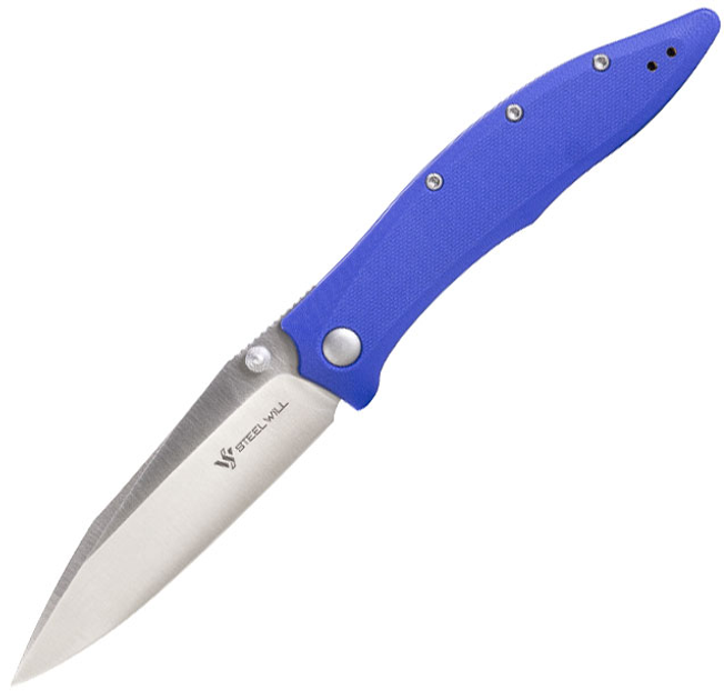 Карманный нож Steel Will Gienah 22.3 см Синий (SWF53-13) - изображение 1