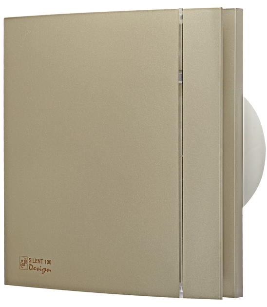 Вытяжной вентилятор SOLER&PALAU SILENT-100 CZ CHAMPAGNE DESIGN 4C ...