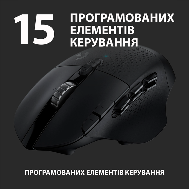 Мышь Logitech G604 Wireless Gaming Mouse Lightspeed Black (910