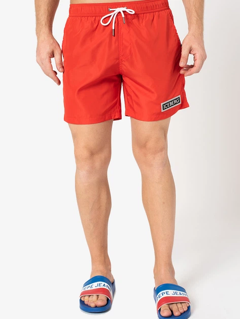 Шорти пляжні чоловічі Iceberg Medium Boardshort ICE1MBM02 L Червоні (8051884145921) - Фото 1 Шорти пляжні чоловічі Iceberg Medium Boardshort ICE1MBM02 L Червоні (8051884145921) - зображення 1