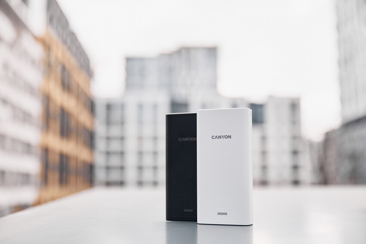 УМБ Canyon Power Bank 20000 mAh PB-2001 White (CNE-CPB2001W) - зображення 9