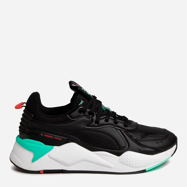 puma rs x mens black and white