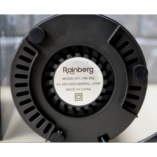 Кофемолка измельчитель Rainberg Original RB-302 Plus электрическая роторная 300W Black - изображение 4
