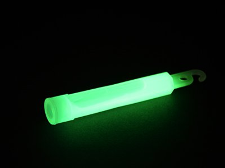 Химический источник света Cyalume ChemLight 4” Green 6 часов - изображение 2