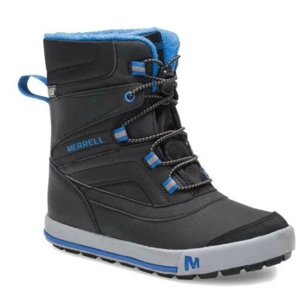 Ботинки утепленные Merrell ML-Boys Snow Bank 34 (21 см) черный (MK262105-34) - Фото 1 Ботинки утепленные Merrell ML-Boys Snow Bank 34 (21 см) черный (MK262105-34) - изображение 1