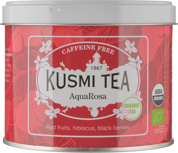 Акція на Чай трав'яний Kusmi Tea AquaRosa органічний 100 г від Rozetka