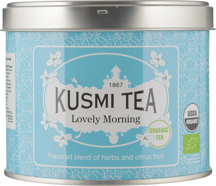 Акция на Чай зелений Kusmi Tea Lovely Morning органічний 100 г от Rozetka