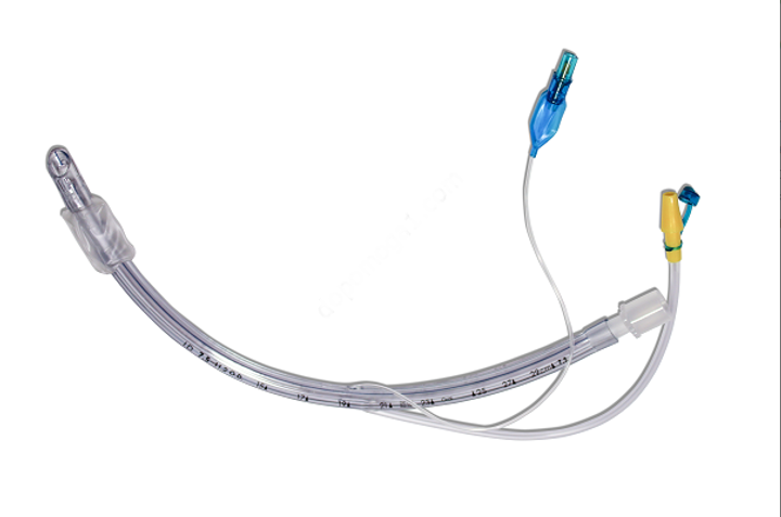 Трубка эндотрахеальная с манжетой и аспирационным портом Medicare 7,0мм - изображение 1