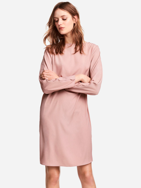 Сукня міді осіння жіноча H&M 0530362-5 32 Пудра від Rozetka на платформі USKIDKA Акція на Сукня міді осіння жіноча H&M 0530362-5 32 Пудра від Rozetka