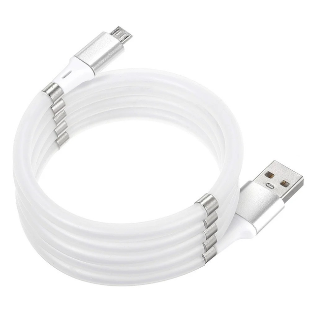 Магнітний кабель для зарядки телефона Micro USB Fast Data Cable 1м .