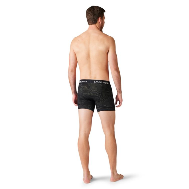 Трусы мужские Smartwool Men's Merino 150 Boxer Brief Black Digital
