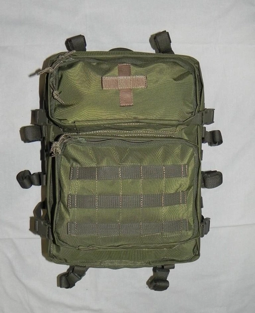 Тактический медицинский рюкзак комплект RVL РТМ27-К1-олива - изображение 2