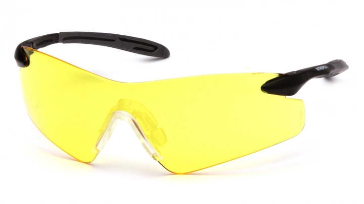 Балістичні окуляри Pyramex Intrepid-II amber жовті - зображення 1