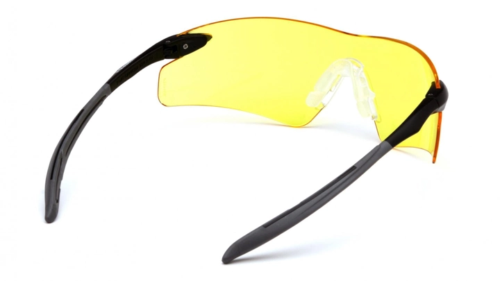 Баллистические очки Pyramex Intrepid-II amber желтые - изображение 2