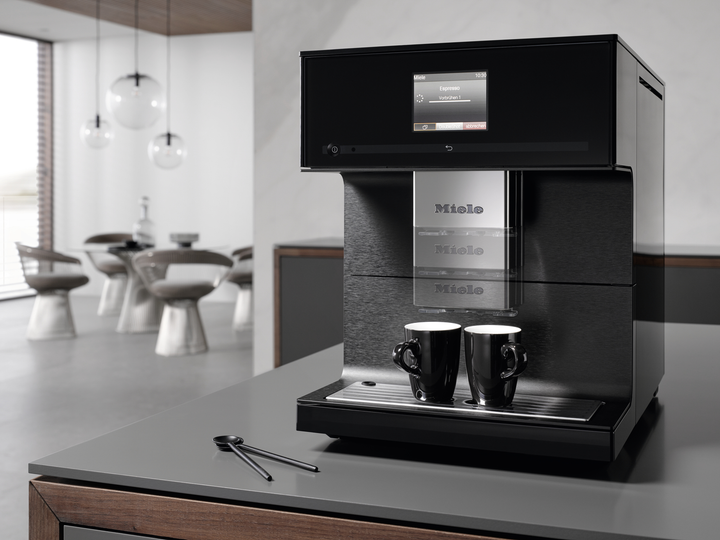 Кофемашина MIELE CM 7750 OBSW Black Obsidian - изображение 11