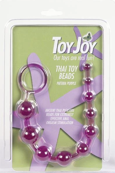 Анальные шарики Thai toy beads purple (Toy Joy) (00545000000000000) - изображение 1