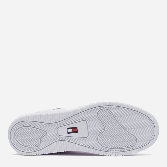 Tenisówki damskie z eko skóry na platformie do kostki Tommy Jeans EN0EN01427-TOG 40 Różowe (8720114364097) - obraz 7