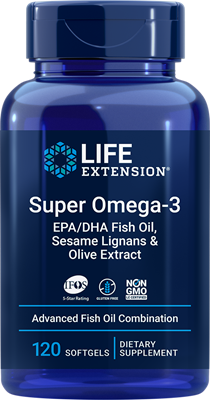 Риб'ячий жир Омега-3 Omega-3 Life Extension 120 капсул (LE074) - зображення 2