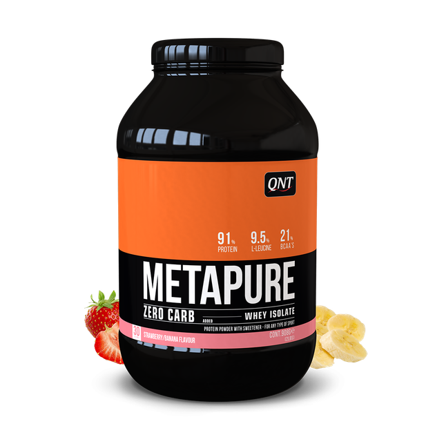 Протеин Metapure ZC Isolate QNT клубника банан 908 г (QN034) - изображение 2