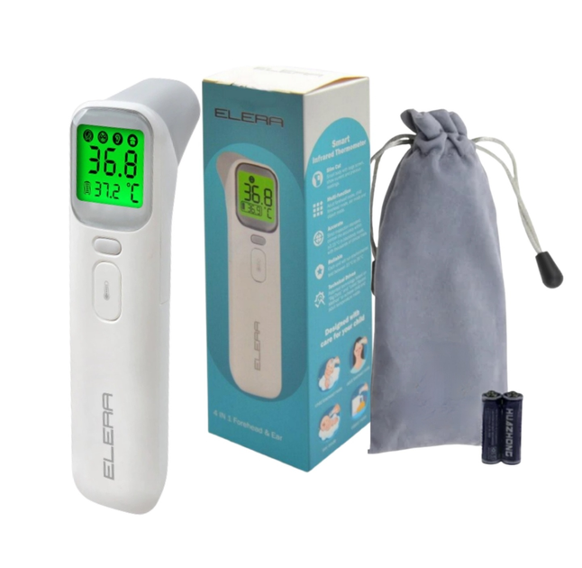 Безконтактний інфрачервоний термометр градусник SENOIX™ EleraSmart високої точності - зображення 1