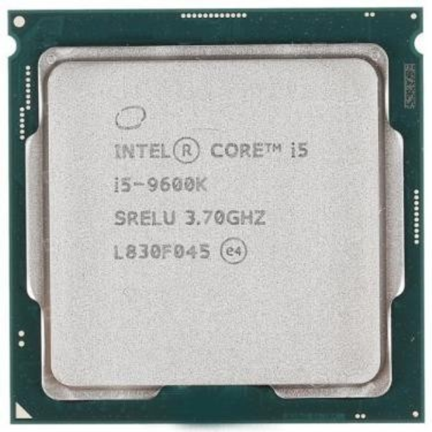 Процессор Intel Core i5-9600K 3,70GHz/9MB/8GT/s (SRELU) s1151, tray – фото,  отзывы, характеристики в интернет-магазине ROZETKA от продавца: CS | Купить  в Украине: Киеве, Харькове, Днепре, Одессе, Запорожье, Львове