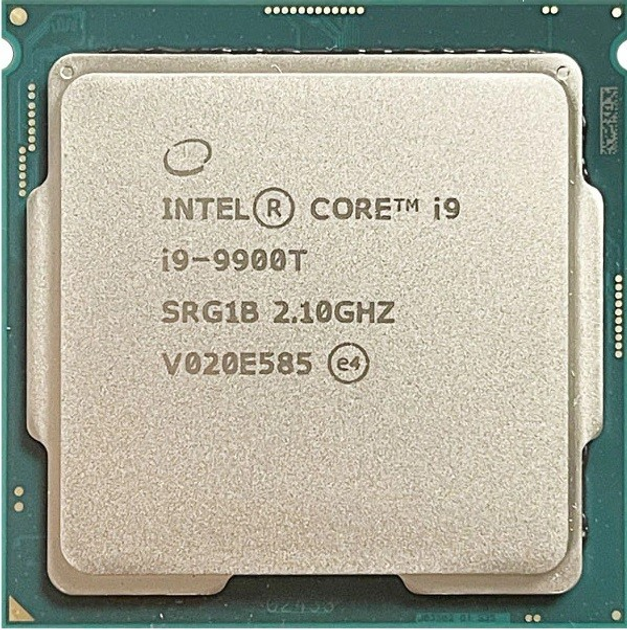 Процессор Intel Core i9-9900T 2.10GHz/16Mb/8GT/s (SRG1B) s1151, tray - изображение 1