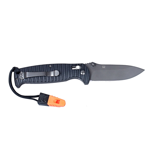 Нож складной карманный Ganzo G7413P-BK-WS (Axis Lock, 89/205 мм) - изображение 2