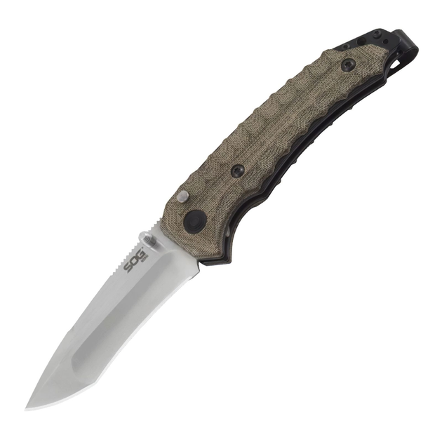 Нож SOG Kiku - Assisted S35VN Satin - SOG KU-3003 - изображение 1