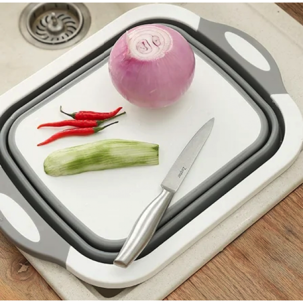 Дошка-миска Chopper обробна складна туристична 2 в 1 - зображення 5