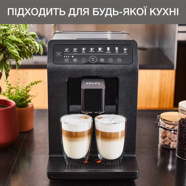 Кавомашина KRUPS EVIDENCE ECO-DESIGN EA897B10 - зображення 6