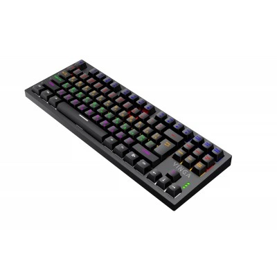 Клавіатура Vinga KBGM-110 87 key LED Blue Switch USB Black (KBGM-110 ...