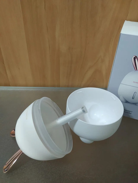 Увлажнитель воздуха мини арома диффузор RGB USB H2O Rabbit - изображение 8