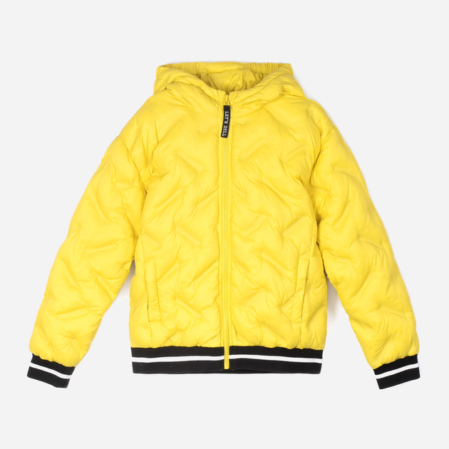 Акція на Дитяча демісезонна куртка для дівчинки Coccodrillo Roller Girl WC2152701ROL-004 98 см Жовта від Rozetka